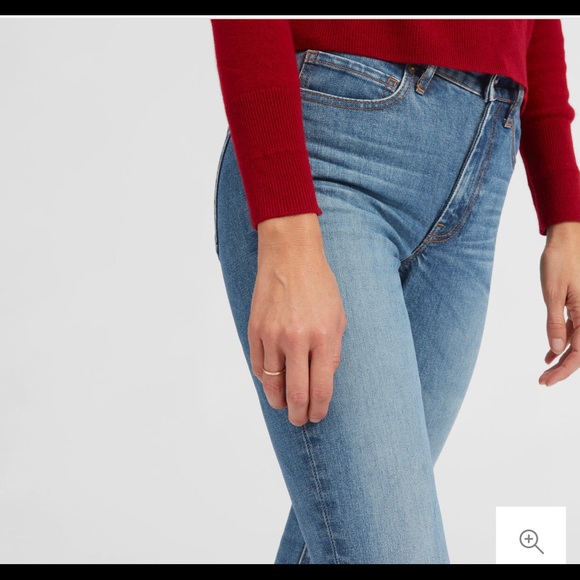 Everlane Mid Rise Skinny in Mid-Blue - Ankle - Picture 6 of 7